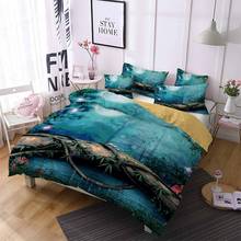 2/3 Pieces Dreamland Forest Bedding Quilt Cover 3D Printing Bedding Set Psychedelic Forest Bed Linen Set Twin Full Queen King 2024 - buy cheap