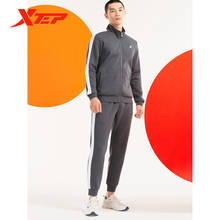 Xtep Men'S Long-Sleeved Stand-Up Collar Sportswear 2020 Autumn Young Students Casual All-Match Fashion Suit 880329960146 2024 - buy cheap