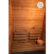 Termómetro Digital redondo de madera para Sauna, higrómetro, 14,5x3cm 2024 - compra barato