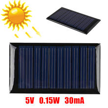 0.15w/0.25w/1w 5v mini carregador solar do painel policristalino portátil diy células de bateria módulo do carregador para telefones ao ar livre 2024 - compre barato
