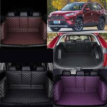 custom car trunk mat Cargo Liner For Toyota RAV4 2020 car accessories custom Waterproof leather floor mat 2024 - buy cheap