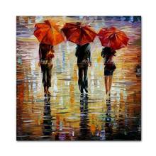 Abstract Thick Texture Figure Oil Paintings On Canvas Handmade Wall Art Modern Palette Knife Pictures For Living Room Home Decor 2024 - buy cheap