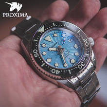 Proxima sbdx mergulho relógio mecânico masculino relógios automáticos cerâmica bisel nh35 relógios luminosos men sapphire 30bar mergulhador 2024 - compre barato