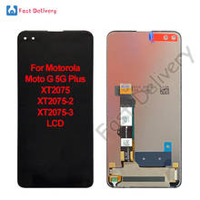 Pantalla LCD para móvil, montaje de digitalizador con pantalla táctil para Motorola Moto G 5G Plus XT2075 XT2075-2, XT2075-3, prueba 100% 2024 - compra barato