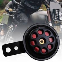 HOT SALES!!! Universal 12V 105db Motorcycle Motorbike Electric Horn Round Loud Speaker Siren 2024 - buy cheap
