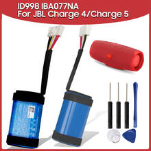 Bateria original de substituição id998 iy068 7500mah, para carregador jbl 4 estandes, áudio bluetooth, alto-falante ao ar livre 2024 - compre barato