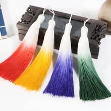 1pcs 13cm Cotton Silk Tassel Gradient Fringe Curtain For DIY Handmade Crafts Clothing Decoration Jewelry Accesorries 2024 - buy cheap