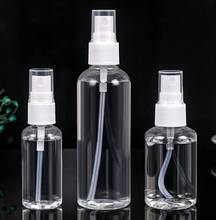 parfume flacon Transparent Plastic Perfume Atomizer Small MIni Empty Spray Refillable Bottle Travel Bottles Set Random Color 2024 - buy cheap