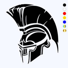 CK20105# funny Trojan Head vinyl car sticker reflective waterproof car decal stickers on car truck bumper rear window 2024 - купить недорого