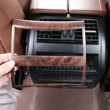 Rose Wood Grain ABS Rear Row Air Conditioning Outlet Vent Frame Trim for BMW 5 Series F10 520 525 2011-2017 Models Accessories 2024 - buy cheap