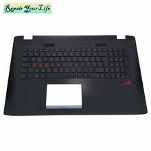 GK GREEK Backlit Keyboard Palmrest Case For ASUS GL752 GL752V GL752VL GL752VW 90NB0A41-R31GR0 13NB0941AP0901 EU Euro Keyboards 2024 - buy cheap