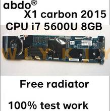 13268-1 448.01430.0011 for Lenovo ThinkPad X1C X1 carbon 2015 I7-5600U RMA 8G 00HT349 00HT361 Laptop motherboard 100% tested ok 2024 - buy cheap