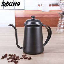 650ML 304 Stainless Steel Coffee Drip Kettle Long Mouth Gooseneck Colorful Cafe Tea Pot Pitcher Teapot For kitchen Barista Tools 2024 - buy cheap