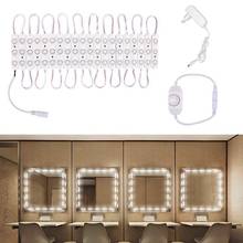 Makeup Mirror Vanity LED Light Bulbs Lamp Kit Levels Brightness Adjustable Lighted Make Up Mirrors Cosmetic Lights 2024 - buy cheap