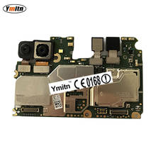 Ymitn Mobile Electronic Panel Mainboard Motherboard Unlocked with Chips Circuits Flex Cable For Huawei Y9 2018 FLA-AL10 LX1 LX2 2024 - buy cheap