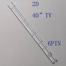 Lâmpadas led strip 56, 2 peças, para samsung 40 ", tv 2012012svs40 7032nnb direto/left56 2d 2024 - compre barato