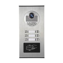 SmartYIBA 7'' RFID Video Door Phone Doorbell Kits Villa Building Video Intercom System Max Support 12pcs Monitor For Option 2024 - buy cheap