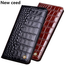 Funda de teléfono ultrafina de cuero genuino de negocios de lujo para Samsung Galaxy S20 FE 5G/Galaxy S21/A21S Galaxy, funda con tapa magnética 2024 - compra barato