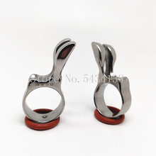 1pcs stainless steel protection finger shooting fish ring slingshot accessories hunting fishing shooting fish dart 2024 - buy cheap