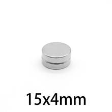 5-80pcs 15x4 mm Strong Cylinder Rare Earth Magnet 15mmx4mm N35 Round Neodymium Magnets 15x4mm Mini Small Magnet 15*4 mm 2024 - buy cheap