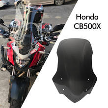 Parabrisas de motocicleta para Honda CB 500X CB500X, accesorios de inyección, Protector de visera Deflector, 2016-2019 2024 - compra barato