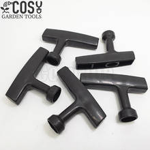 5Pcs/lot Recoil Starter Pull Handle Grip For Chinese Chainsaw 45cc 52cc 58cc 4500 5200 5800 Spare Parts 2024 - buy cheap