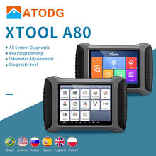 New XTOOL A80 Full System Car Diagnostic tool With Bluetooth/WiFi OBDII Car Repair Tool Vehicle Programming/Odometer adjustment 2024 - buy cheap