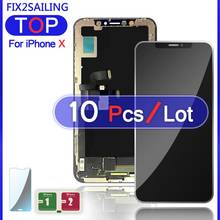 10Pcs 5.8 inch Lcds For iPhone X NEW 1:1 Perfectly New LCD Display Touch Screen Digitizer Assembly For Apple iPhone X LCD 2024 - buy cheap