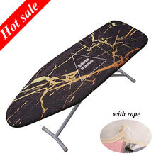 Ironing Board Cover Marble Cloth Printed Ironing Board Cover Protective Non-slip Thick Colorful for Home Cleaner Approx140*50cm 2024 - buy cheap