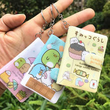 1 Pcs Cartoon Mini Sumikko Gurashi Unicorn Flamingo Mouse Keychain Notebooks Portable Pocket Diary Book Notepad Stationery Gifts 2024 - buy cheap