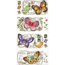 Postal de mariposas con patrones de animales, punto de cruz 11CT 14CT, Kits de punto de cruz chino, bordado, juegos de costura 2024 - compra barato