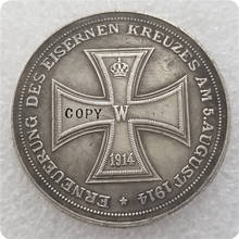 Moeda comemorativa da segunda guerra mundial 1914 2024 - compre barato