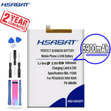 New Arrival [ HSABAT ] 5900mAh PS-486490 Replacement Battery for Asus Pegasus 5000 X005 2024 - buy cheap
