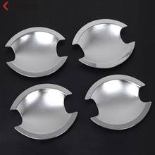 For Mitsubishi Outlander 2010 2011 2012 ABS Chrome Side Door Handle Bowl Cover Trim Sticker Car Styling Accessories 4pcs/set 2024 - buy cheap
