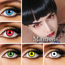 1 пара контактные линзы для Хэллоуина серии Мэнсон контактные линзы косплей цветные контактные линзы ed для больших глаз цветные контакты 2024 - купить недорого