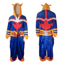 My Hero Academia Costume Christmas Cosplay Adult Unisex Cartoon One-piece Home Service Pajamas Set In Stock Jumpsuit Hot Sale 2024 - buy cheap