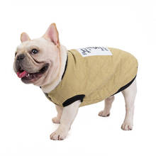 Warm Cotton French Bulldog Clothes Winter Pet Dog  Jacket for Small Dogs Pug Maltese Coat Puppy Clothing Outfit ropa para perro 2024 - buy cheap