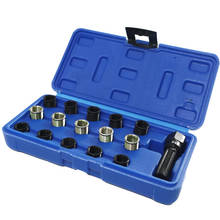 Kit de ferramentas de reparo para linha de reparo, 16 peças de plugue de ignição m14x1.25 2024 - compre barato