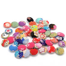 2cm Japanese Style Wrapped Cloth Buttons Fabric Cloth Bag Buttons Handmade DIY Sewing Accessories 10Pcs/Lot TJ2223 2024 - buy cheap
