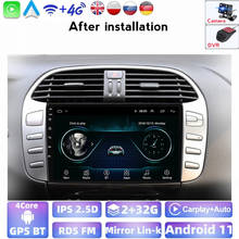 IPS WIFI 2G RAM Android Car DVD Player For Fiat/Bravo 2007 2008 2009 2010 2011 2012 Radio GPS Navigation Suport Rear Camera DVR 2024 - buy cheap