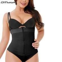 Slimming Vest Women Shaping Panties Plus Size Tummy Control Shapewear Thong Underbust Bodysuit Shoulder Strap Corset Underwear 2024 - buy cheap