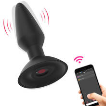 Anal Plug Vibrator Mobile Smart APP Wireless Remote Control Man Prostate Massage Butt Plug Clitoris Stimulate Sex Toy For Couple 2024 - buy cheap