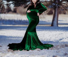 Maternity Dresses Sexy for Photo Shoot Pregnant Dress for Pregnant Women Summer Plus Size Dress Pregnancy Clothes Dress S M L XL 2024 - buy cheap