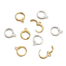 10pcs Brass Round Circle Hoop Earrings Earring Jewelry Accessories Hoop Earring Gifts for Women Geometry Earrings Simple Jewelry 2024 - buy cheap