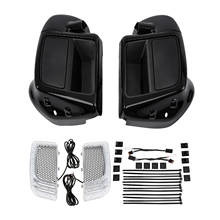 Motorcycle Lower Vented Fairing 6.5" Speaker Box Pod For Harley Touring Road King Electra Glide Road Glide Street Glide 14-2021 2024 - buy cheap