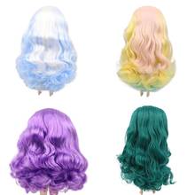 Dbs blyth 1/6 boneca cabelo do couro cabeludo perucas incluindo o duro endoconch série menina presente 2024 - compre barato