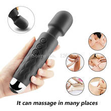 AV Vibrator Powerful Magic Vagina Wand Clitoris Stimulator Vibrators Sex Toys for Women G Spot for Masturbator USB Dildo 2024 - buy cheap