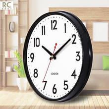 European Metal Wall Clock Retro Living Room Bedroom Wall Clock Mechanism Nordic Mute Relol Para Casa Gift Idea DD45WC 2024 - buy cheap