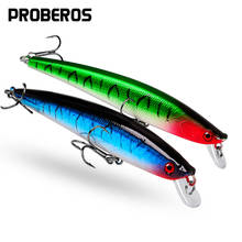 PROBEROS 1PCS Floating Fishing Lures 11.5cm-11g Bass Minnow Bait Artificial Hard Baits Topwater Wobblers Swimbaits Surface Isca 2024 - купить недорого