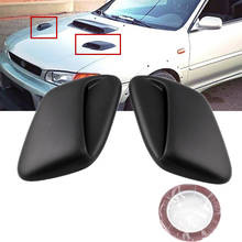 Cubierta de ventilación de flujo de aire para capó de coche, accesorio negro para 99-01 Subaru Impreza GC8 STi WRX 2.5RS, 2 uds. 2024 - compra barato